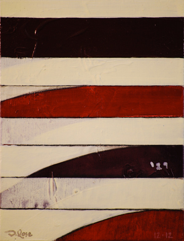 Stripes 129 by David Silva Rose
