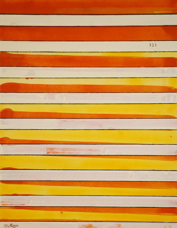 Stripes 139 by David Silva Rose