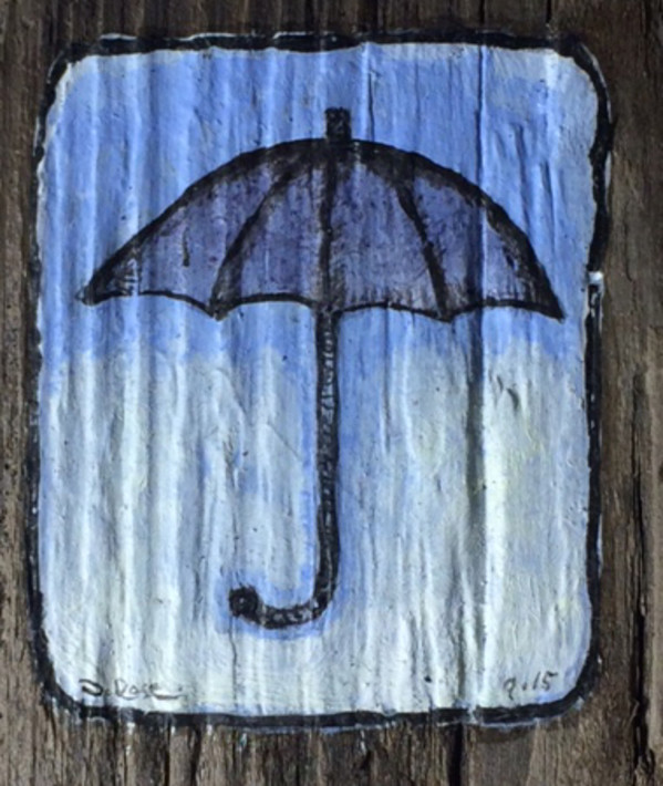 Umbrella by David Silva Rose