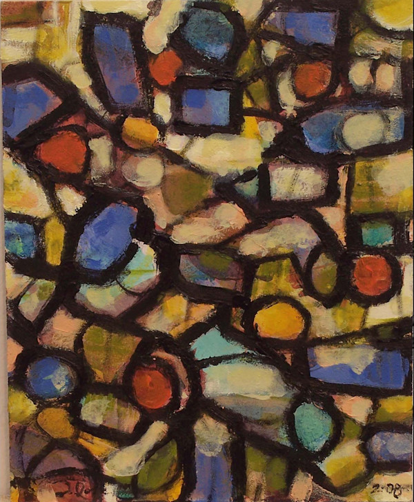 Blueberry Squares by David Silva Rose