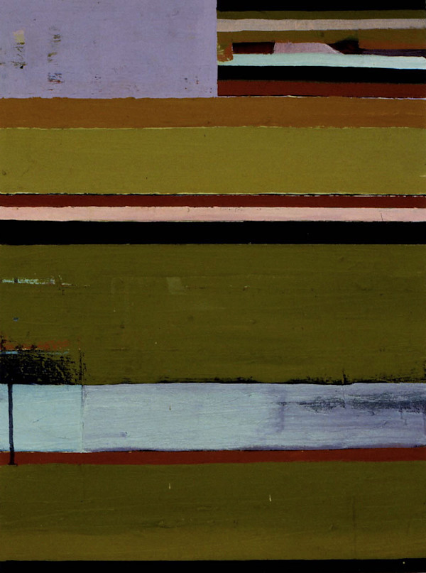 Stripe Study #2 by David Silva Rose