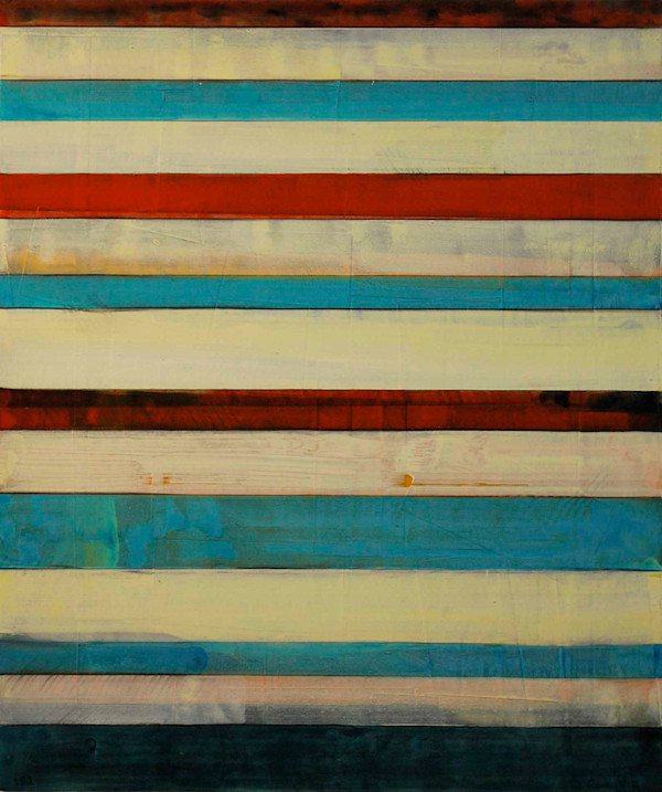 Stripes 152 by David Silva Rose