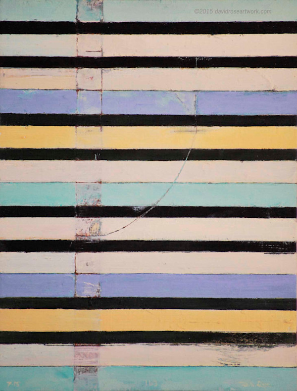 Stripes 163 by David Silva Rose