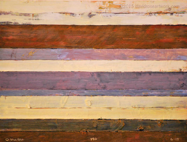 Stripes 190 by David Silva Rose
