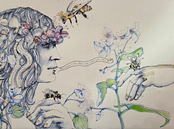 Queen of Bees by Brenda Kim Christiansen, Image 1.