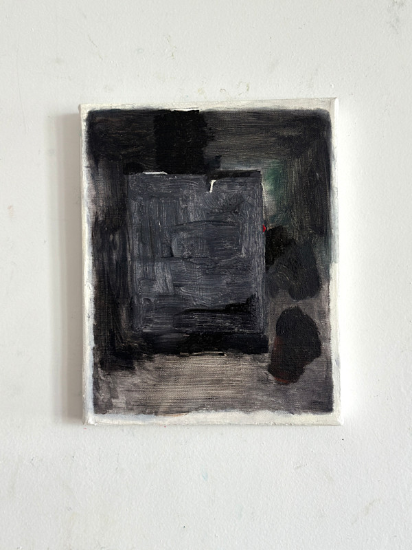 Transom in a Black Room by Erin Hunt
