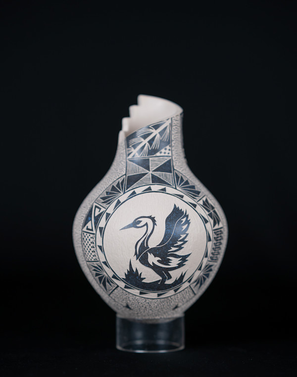 Stork Pot by Juan Ramon Rodriguez