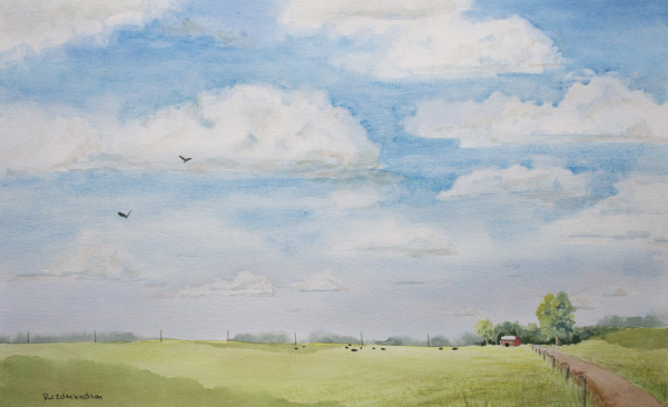 Clouds over May Pasture by Robin Edmundson
