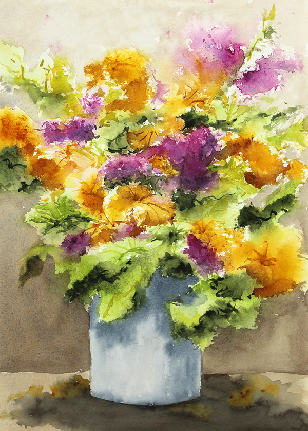 Begonias by Robin Edmundson