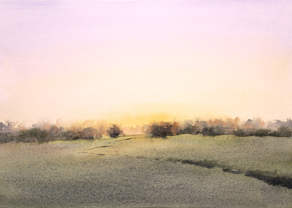 Sunrise over Pasture by Robin Edmundson