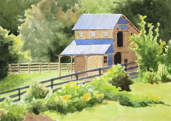 Duckworth Barn by Robin Edmundson