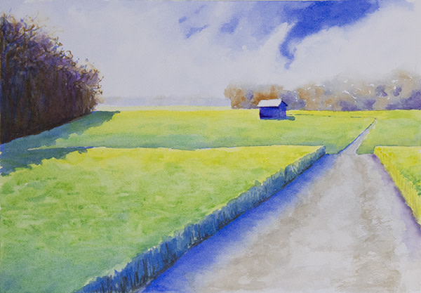 Winter Wheat Field by Robin Edmundson