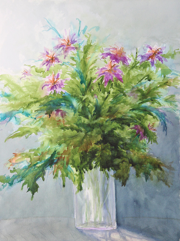 Tetrad Floral by Robin Edmundson