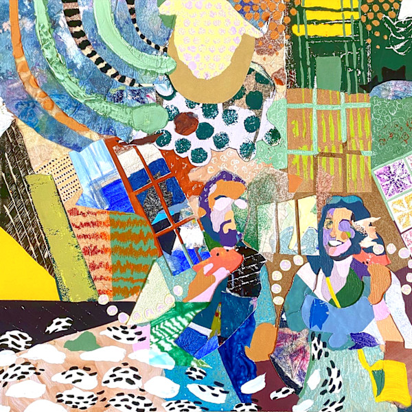 Abstract Painting Commission by Dani Samson