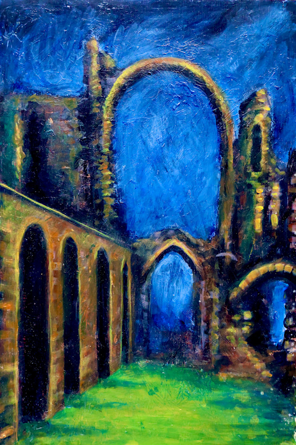 Lindisfarne Priory by Gemma Kennedy