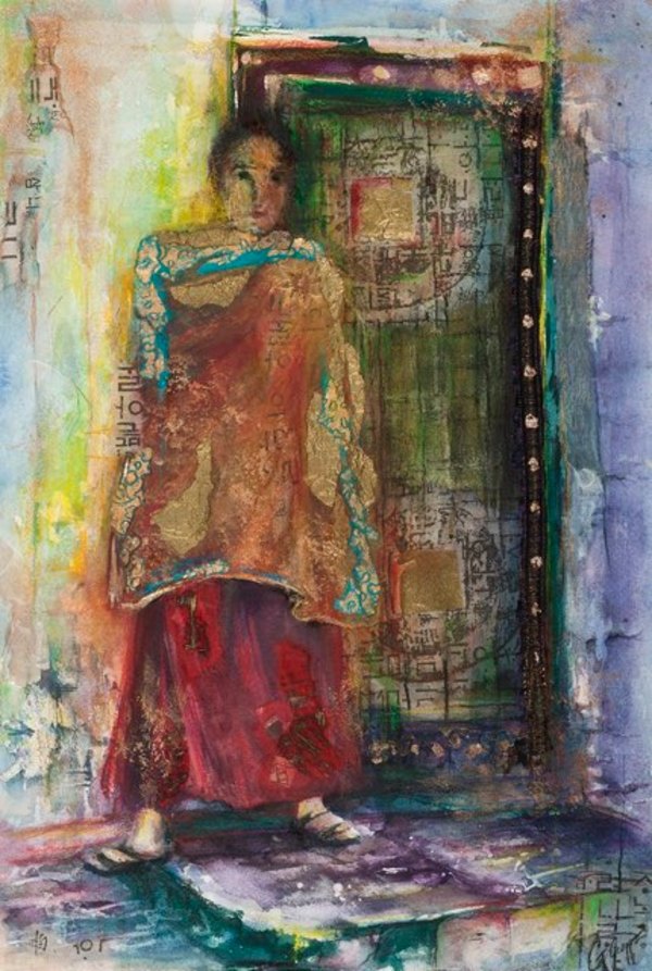 Butan Monk by Gini Crepps