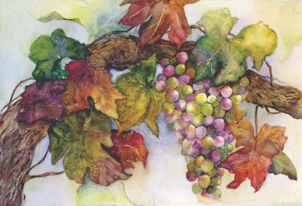 Grapes by Gini Crepps