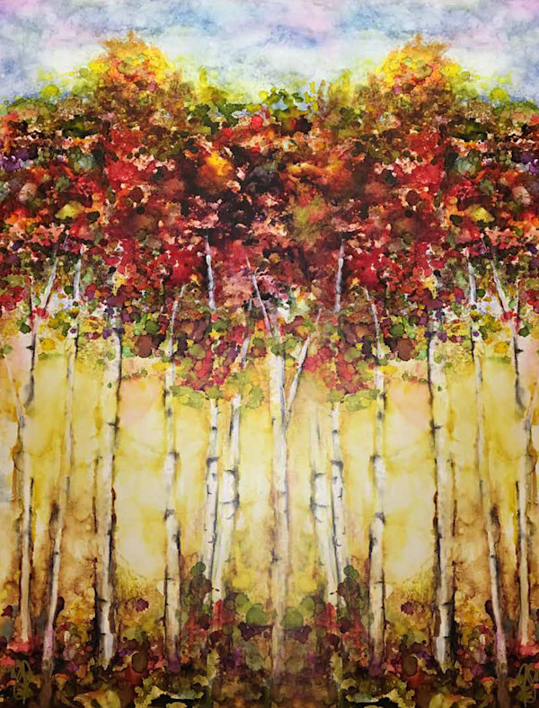 Love Aspen Trees by Gini Crepps