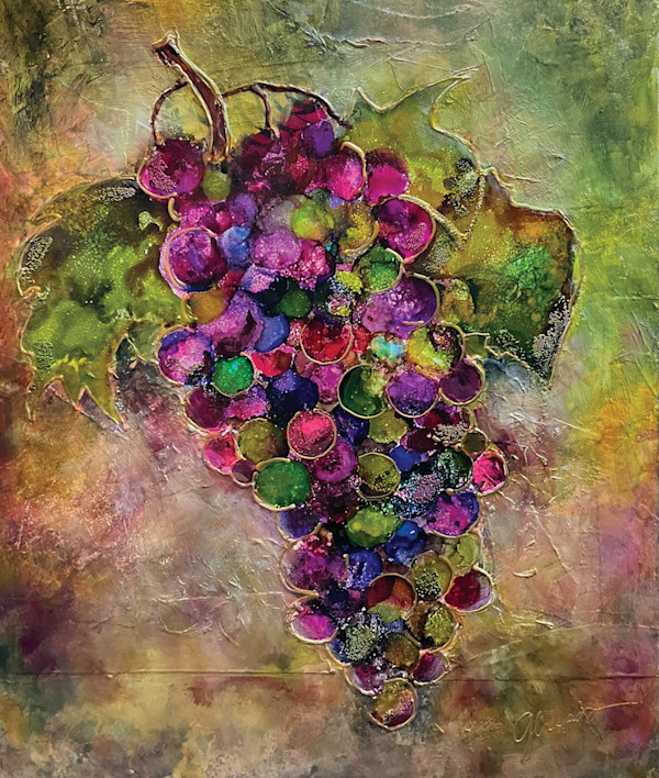 Luscious Grapes by Gini Crepps