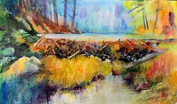 DAM-Those Beavers! by Robin Knox