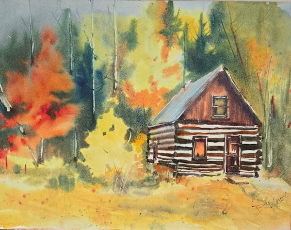 Deep River Roots/ The Adams Cabin by Robin Knox