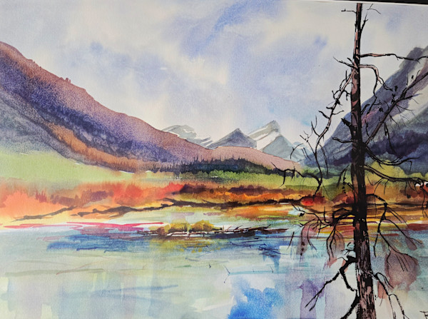 Retreat to the Mountains/ Jasper Park by Robin Knox