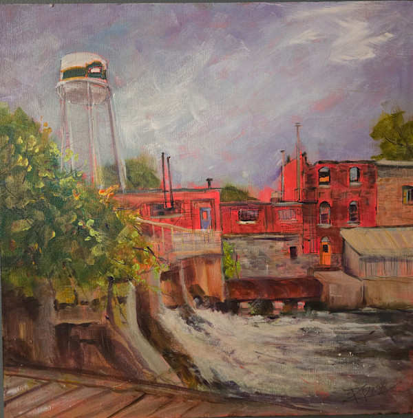 Woods Mill, Smiths Falls Ontario by Robin Knox
