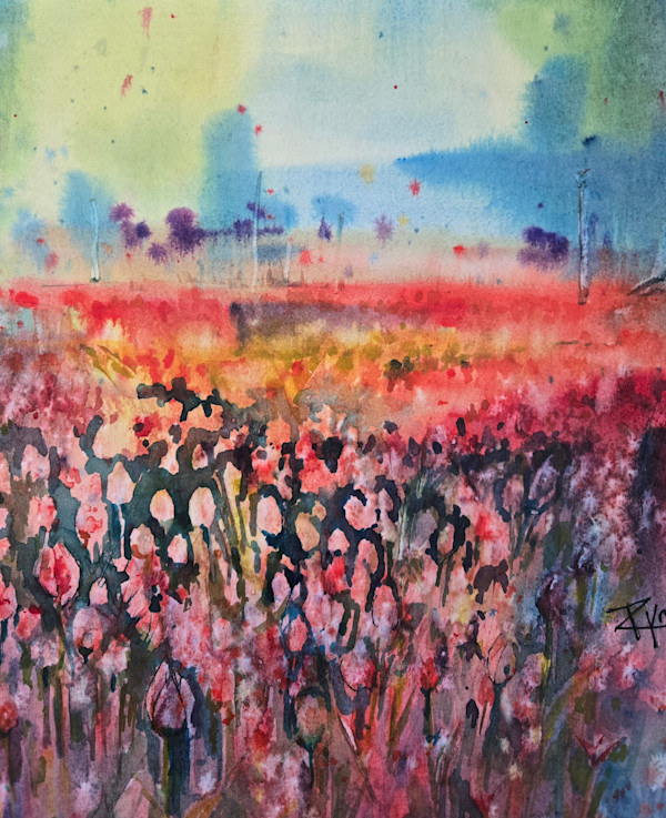 A Tumult Of Tulips by Robin Knox, Image 1.