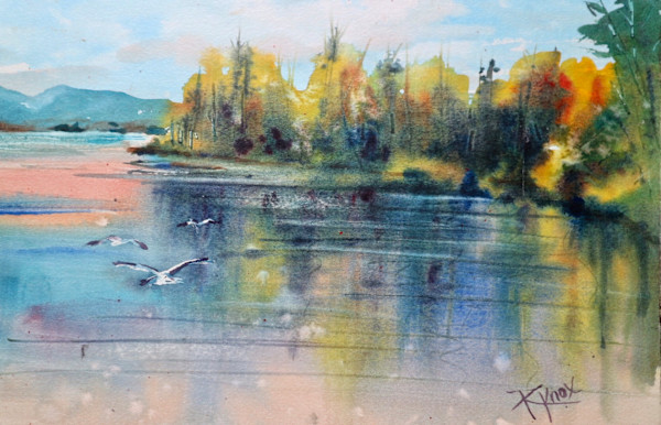 Madawaska Moment 2 by Robin Knox