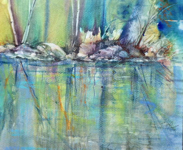 River Reflections by Robin Knox