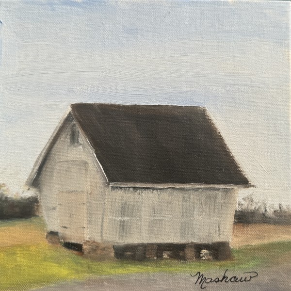 Quaint Little Barn by Sheila Mashaw