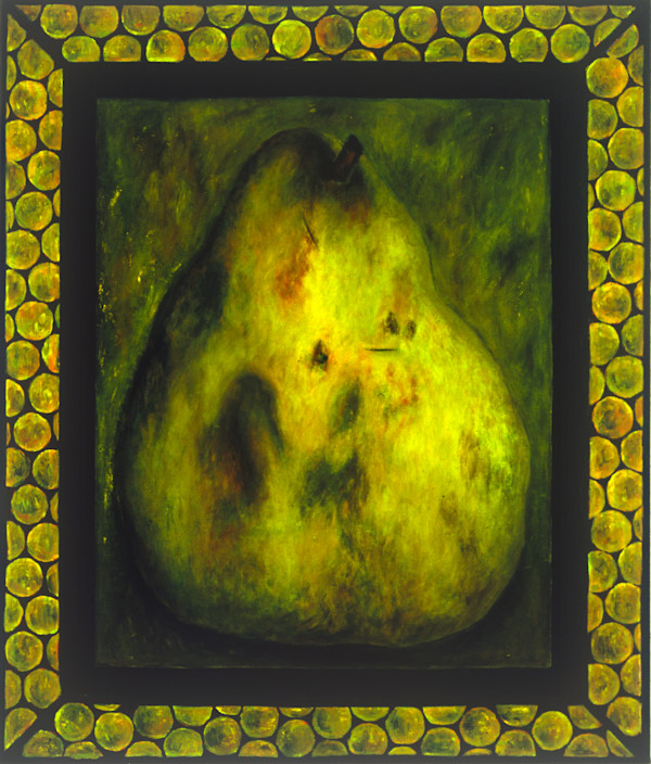 Glass Pear by Amy I Cheng