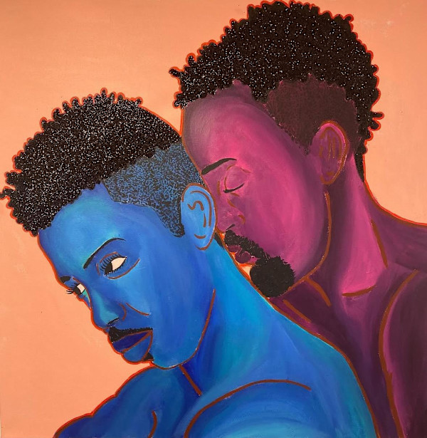 Black men loving Black men Is a revolutionary act by Justice Dwight