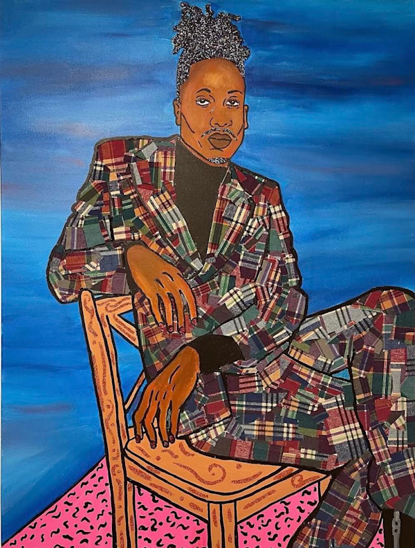 Welshman in chair by Justice Dwight