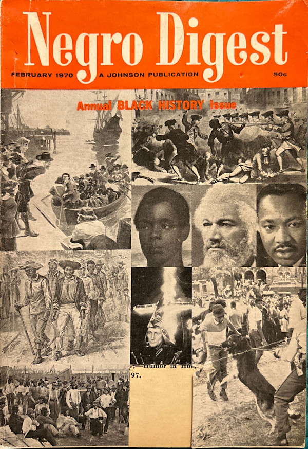 Negro Digest - Annual Black History Issue (February 1970) by Hoyt W. Fuller, Image 1.