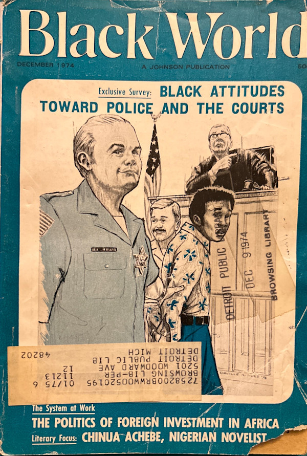 Black World - December 1974 by Hoyt W. Fuller, Image 1.
