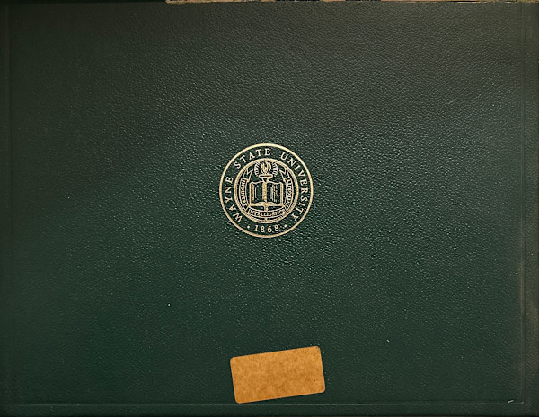Arts Achievement Award, Wayne State University by Dudley Randall, Image 1.