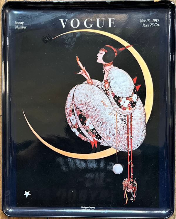Vintage Tray -- November 15, 1917 Vogue Magazine Cover