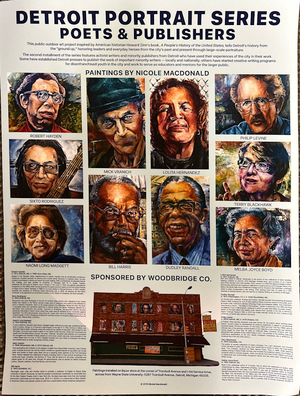 Detroit Portrait Series: Poets & Publishers by Nicole MacDonald