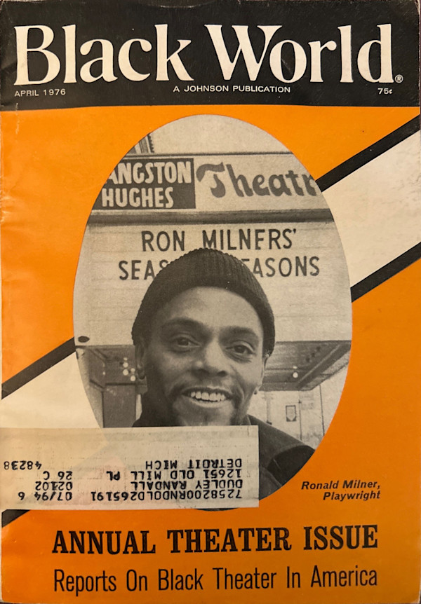 Black World - Annual Theater Issue: Reports on Black Theater in America (April 1976) by Hoyt W. Fuller