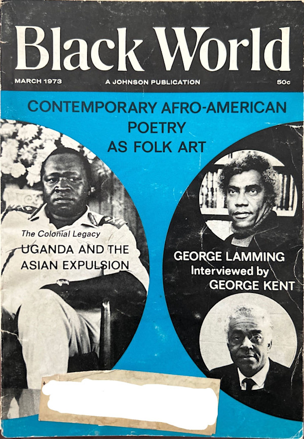 Black World - March 1973 by Hoyt W. Fuller