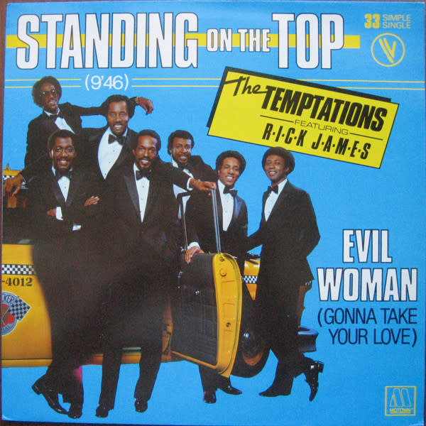 I Can't Stop / Standing On The Top - PR-96 - Promo by Bettye Lavette, The Temptations, Rick James