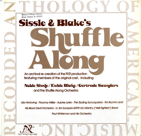 Shuffle Along by Sissle & Blake