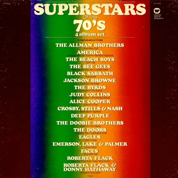 Superstars of the 70's by Various Artists
