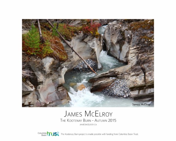 Kootenay Burn - A Four Seasons Poster Series - Autumn by James McElroy