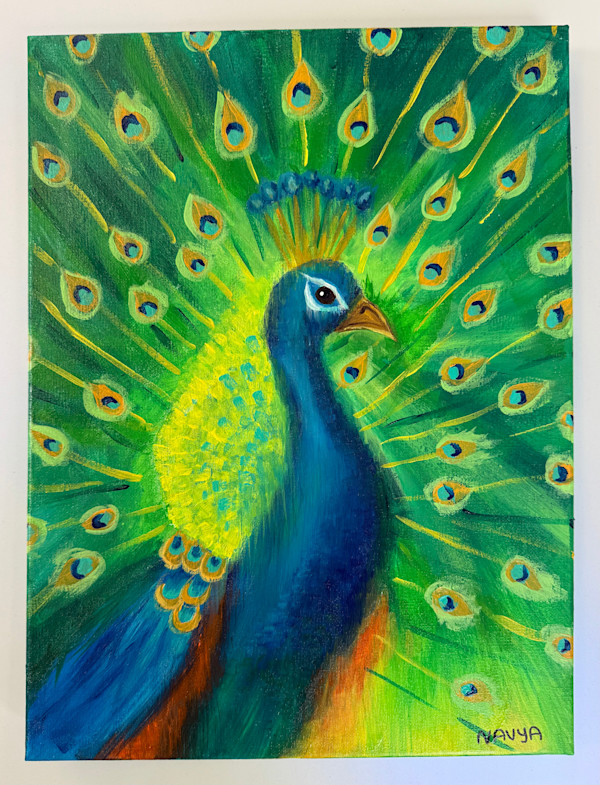 The Peacock by Navya Patel, Image 1.