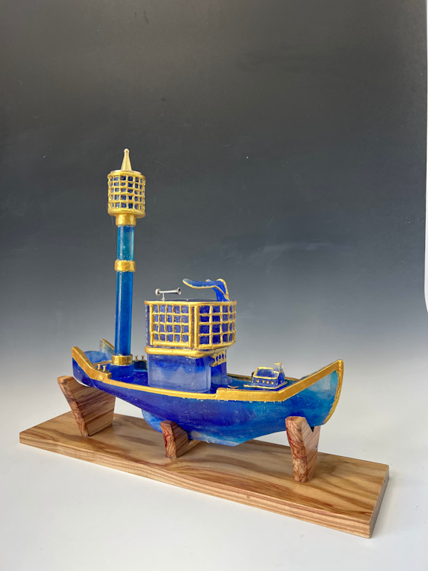 The Lightship Longhorn by Emmett Barnacle