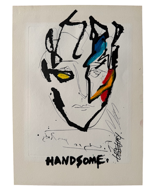 Handsome Roby PICASSO x GREGORY. Etching #2 by Gregory Siff