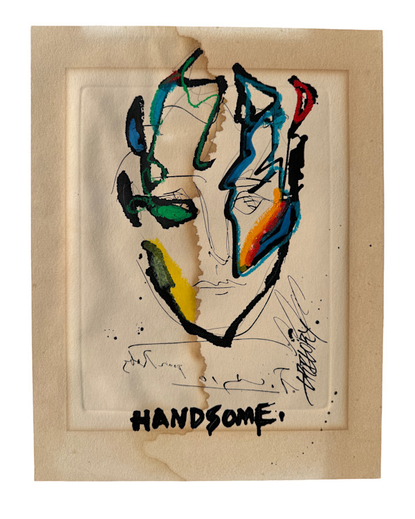 Handsome Roby PICASSO x GREGORY. Etching #3 by Gregory Siff