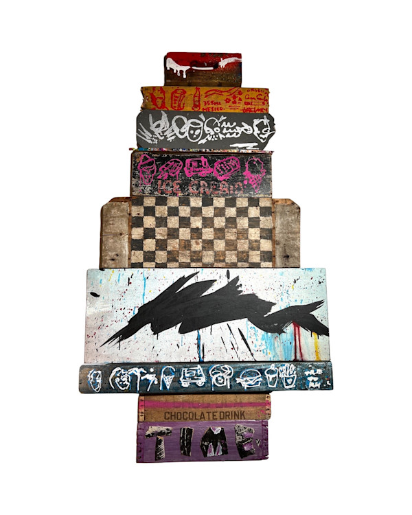 Survival Marker #3 (Beautiful Dents in Time) by Gregory Siff